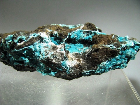 Rosasite - 79 Mine, Gila Co., Arizona, USA