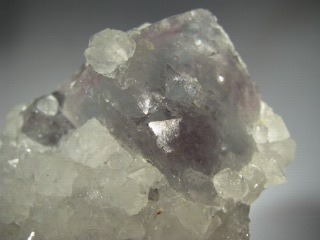 Fluorite, Quartz - El Hamman, Midelt, Morocco