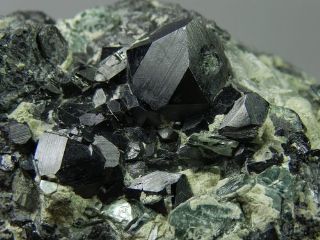Magnetite -  Traversella mine Ivrea Italy