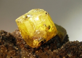 Sulphur - Cozzodisi Mine, Sicily, Italy