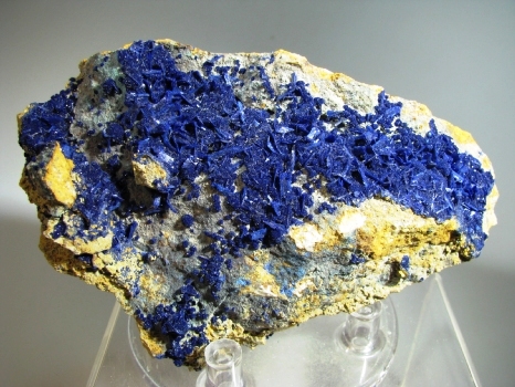 Azurite - Phelps Dodge Mine, Morenci, AZ, USA