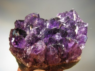 Amethyst from Uruguay -  lot of 10  pieces