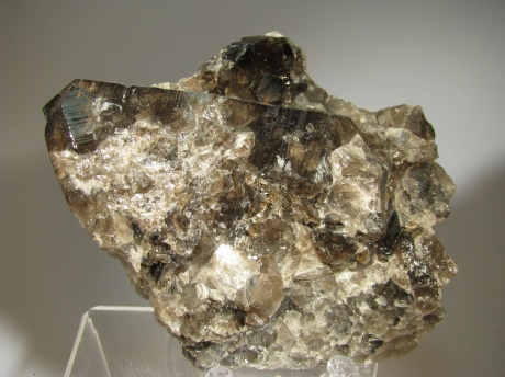 Smoky Quartz - Monte Bianco, Aosta Valley, Italy