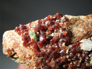 Apatite, Hessonite - Bellecombe, Chatillon, Aosta Valley, Italy