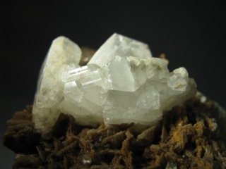 Barite, Siderite  - Brosso Mine, Ivrea, Italy