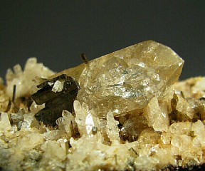 Epidote, Quartz  - Miage, Veny Valley, Aosta Valley, Italy