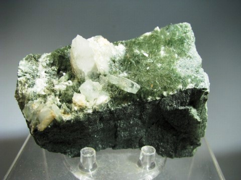 Byssolite, Quartz   - Aurina Valley, Alto Adige, Italy