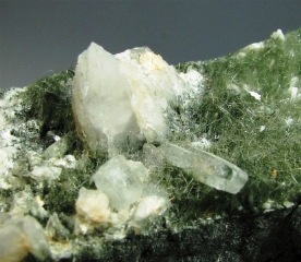 Byssolite, Quartz   - Aurina Valley, Alto Adige, Italy