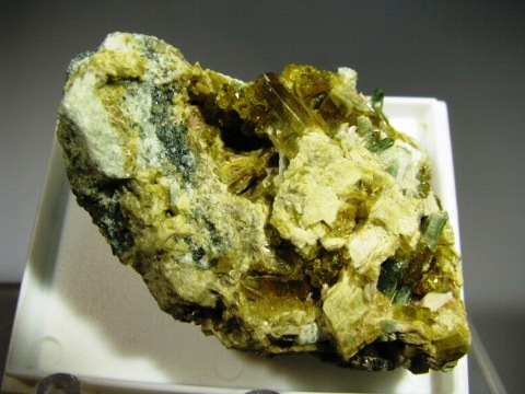 Epidote   - Antrona Valley, Italy