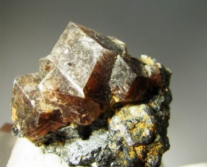 Andradite  -  Kara Mines, Hampshire district, Tasmania, Australia
