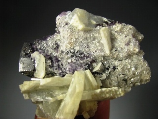 Fluorite -  Cave in Rocks, Illinois, USA