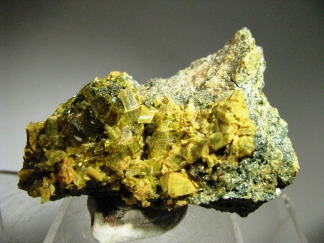 Epidote -  Antrona Valley, Ossola Valley, Italy