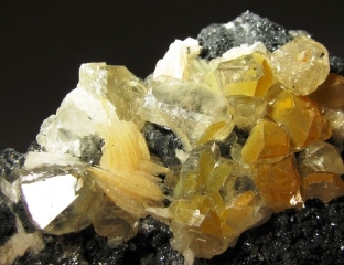 Cerussite, Baryte - Mibladen, Midelt, Morocco