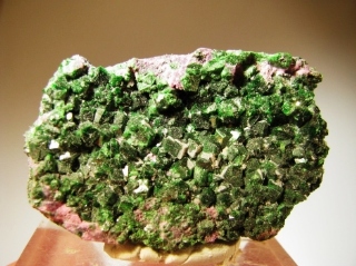 Uvarovite - Saranovskii Mine, Sarany Village, Urals region, Russia