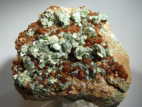 Hessonite - Laietto Mt, Piedmont, Italy