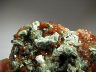 Hessonite - Laietto Mt, Piedmont, Italy