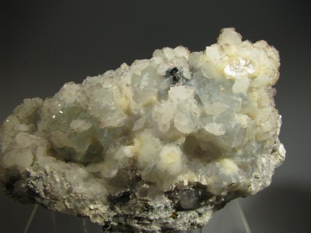 Fluorite, calcite - Huanzala, Perù