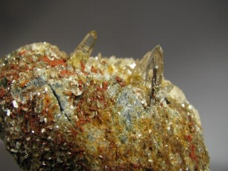 Quartz, Rutile - Formazza Valley, Italy