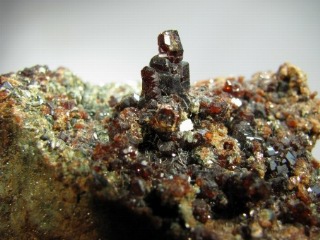 Hessonite - Faiallo Mt., Liguria, Italy