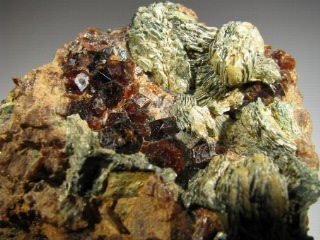 Hessonite - Laietto Mt, Piedmont, Italy