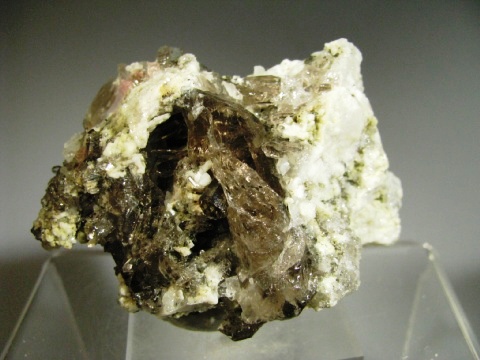 Pink Fluorite -  Mont Blanc, Chamonix, France