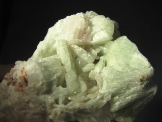 Prehnite  -   Imilchil, High Atlas, Morocco