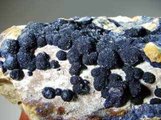 Azurite - Phelps Dodge Mine, Morenci, AZ, USA